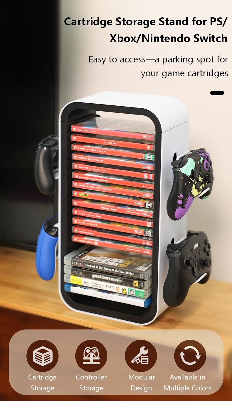 Cartridge Storage Stand for PS/Xbox/Switch