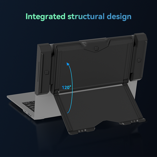 Triple Screen Extender with Build-in Stand