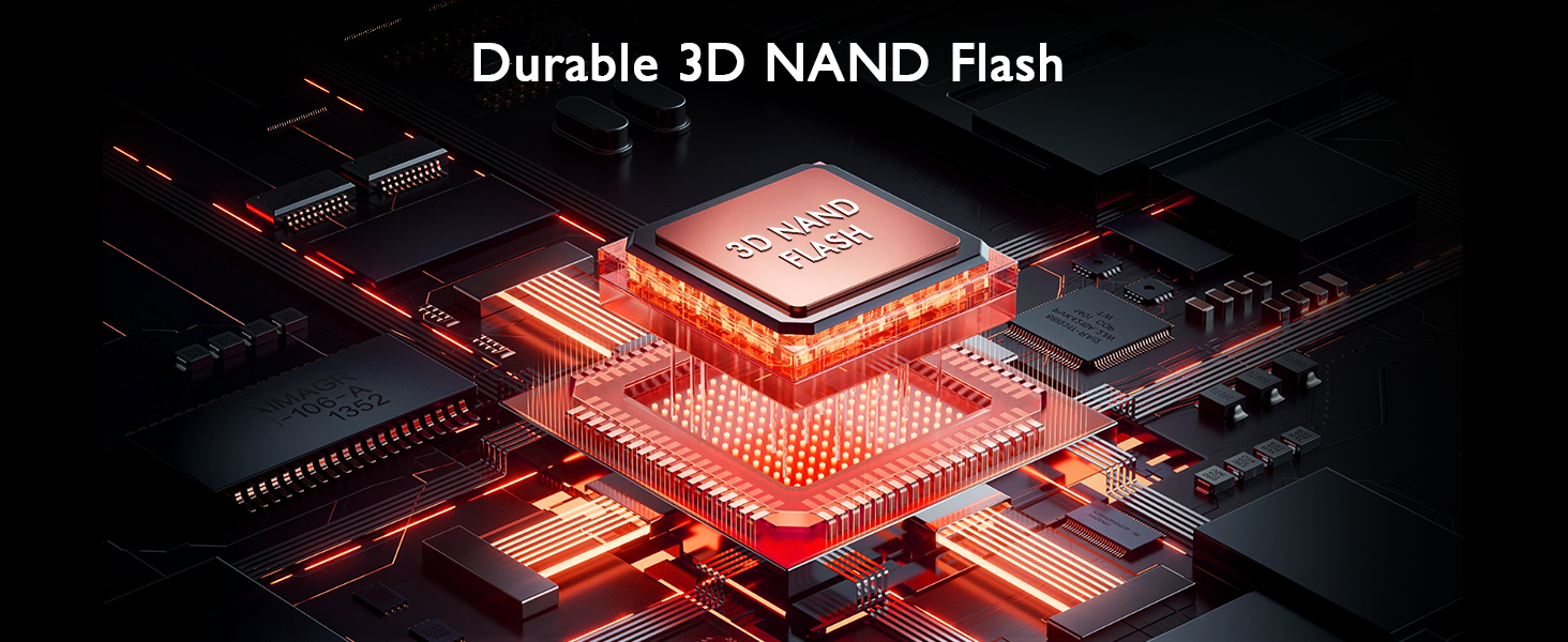 Durable 3D NAND Flash