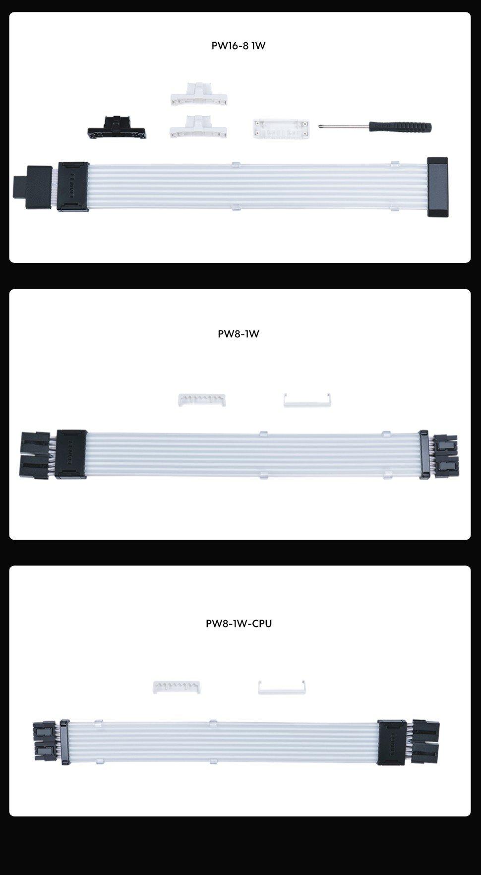 Strimer Wireless,24 Pin, RGB Power Extension Cable