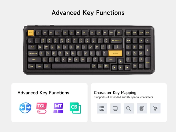 MCHOSE K99 V3 Tri-Mode Wireless Mechanical Keyboard