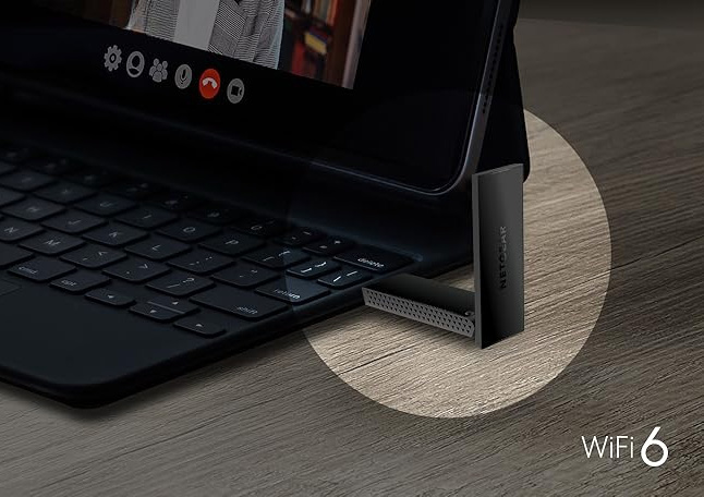 Netgear Nighthawk A7500-100PAS AX1800 WiFi 6 USB 3.0 Adapter