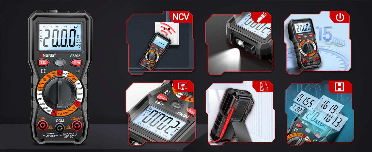 SZ302 MULTIMETER MULTI-FUNCTION