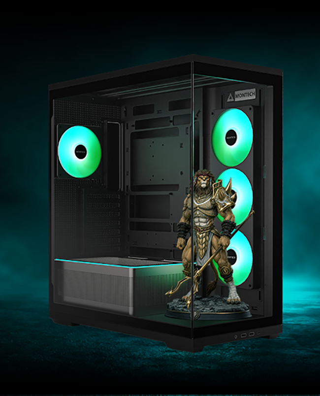 MONTECH TG3 ATX Mid Tower PC Case