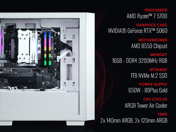 Thermaltake LCGS NE 5760S-H16 Gaming Desktop