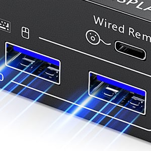 4-Port USB 3.0 with 5Gbps