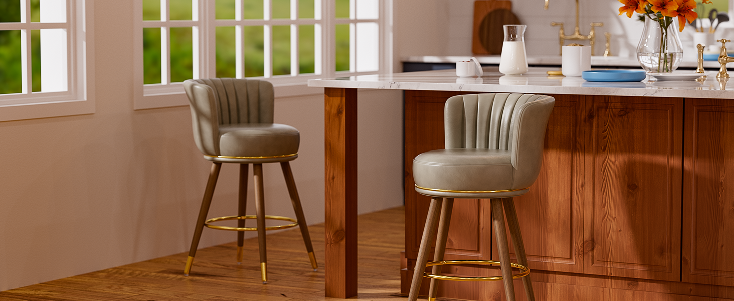 Counter Height Bar Stools Set of 2