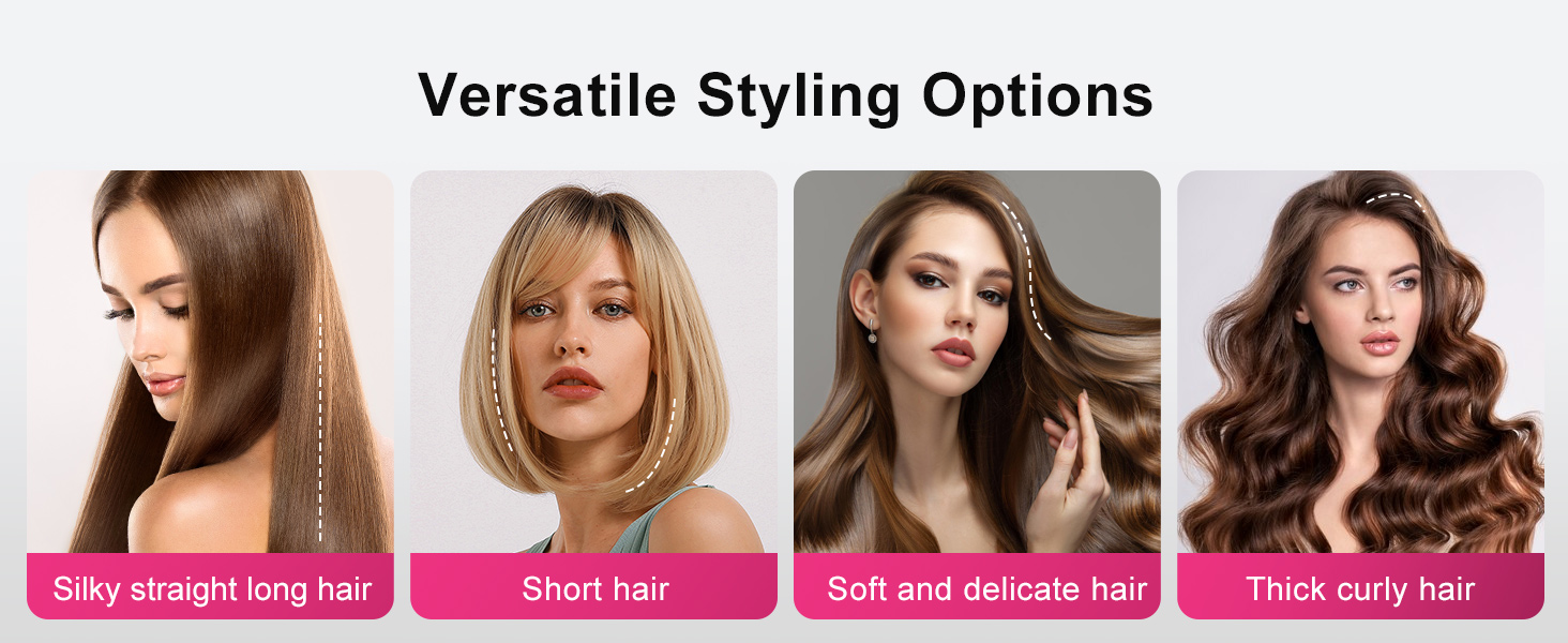 Style your hair anytime, anywhere