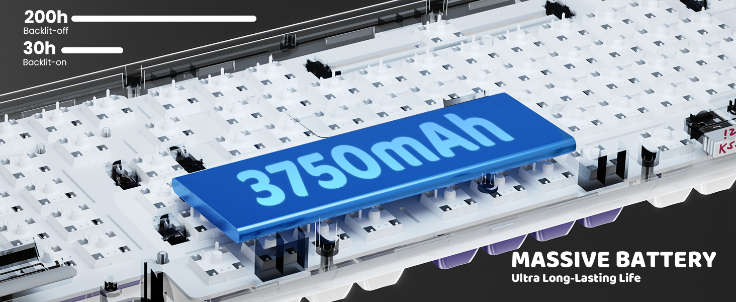 keyboard large battery