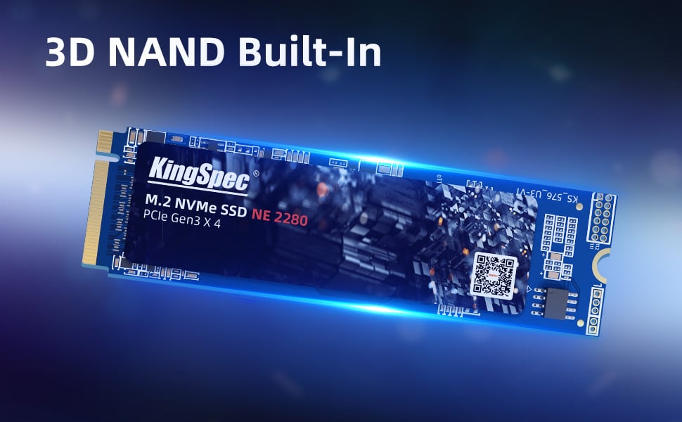 KingSpec 4800MBs SSD 1TB 2TB 512GB 256GB SSD M2 NVMe PCIe4.0x4 M.2 2280  NVMe Drive 3D TLC NAND Internal Solid State Disk for PS5