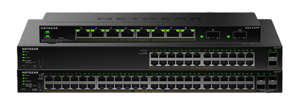 Netgear GS324TP 24-Port Gigabit Ethernet PoE+ Smart Managed Essentials Switch