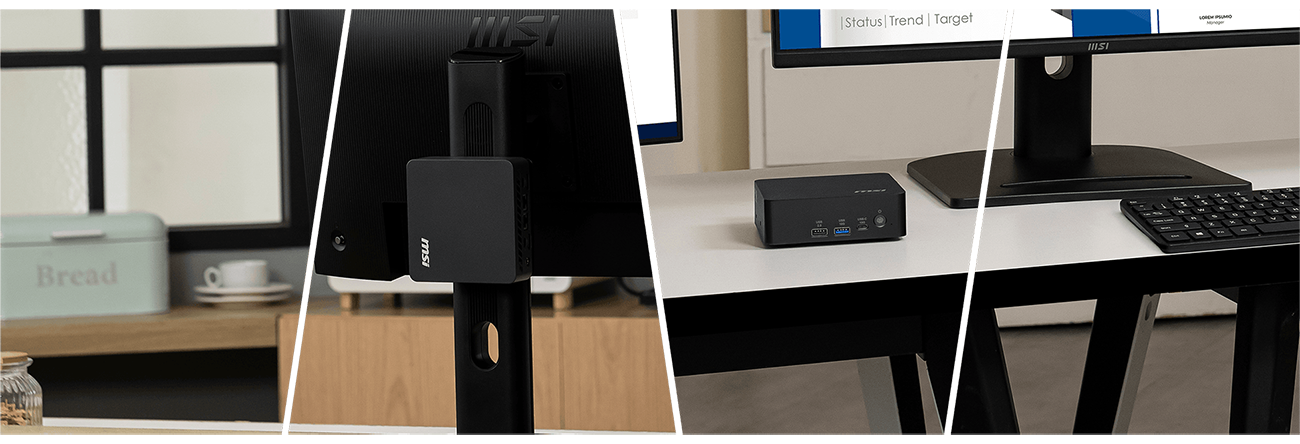 MSI Cubi NUC AI+ 3MG mini PC Barebone