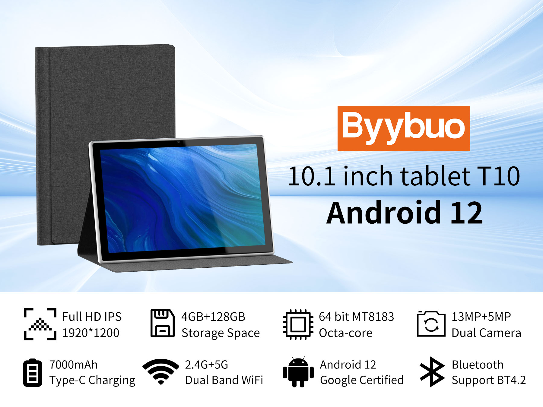 BYYBUO T10-Case 4+128