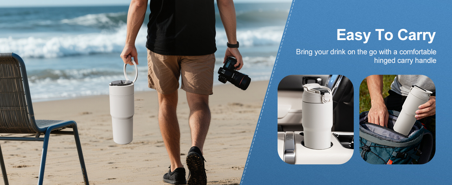 With handle for easy carrying