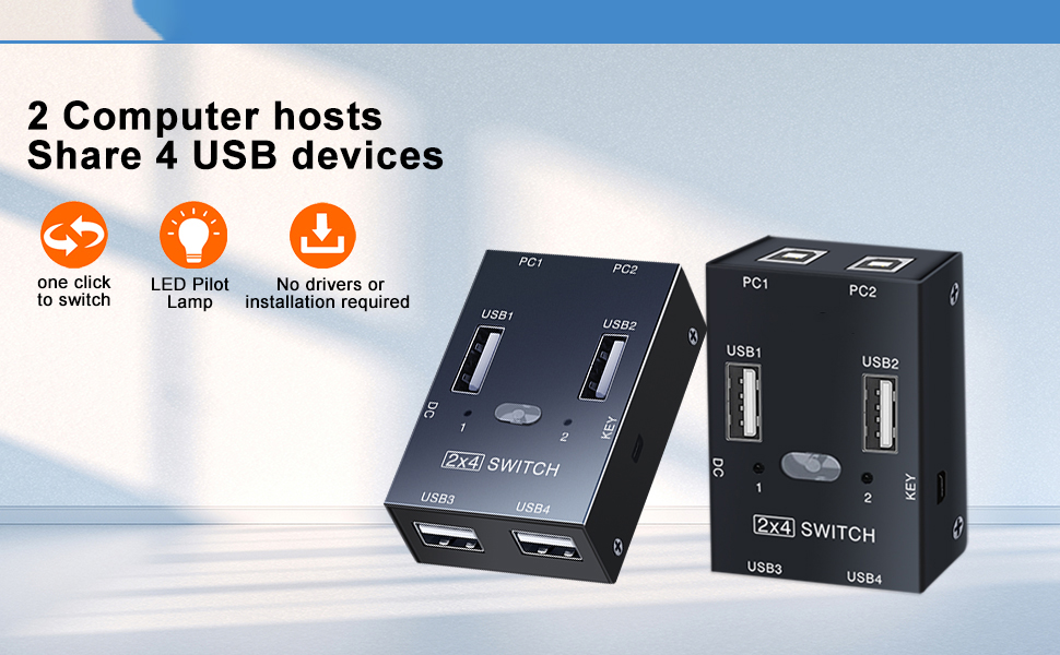 2PC USB 2.0 SWITCH