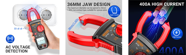 Digital clamp Meter Multimeter