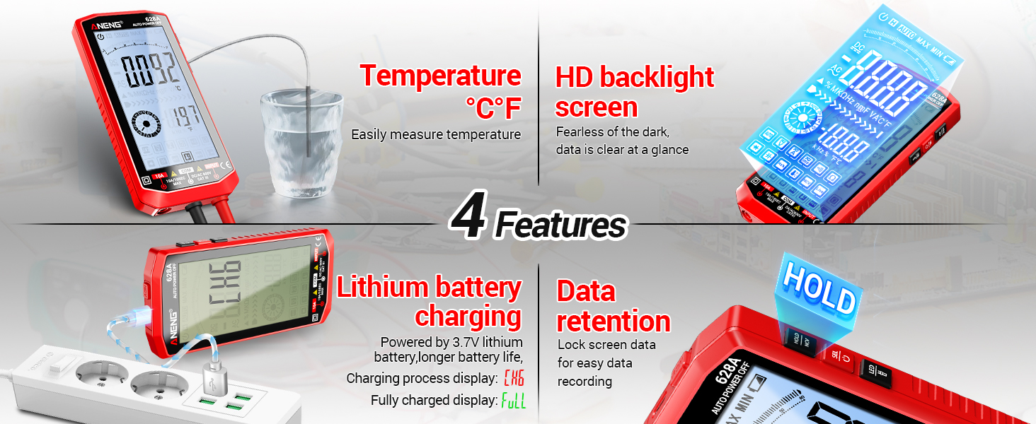 Rechargeable Multimeter