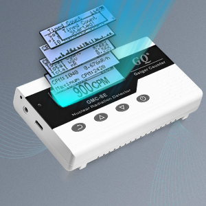 Switch Among CPM, uSv/h, mR/h graphic mode text mode graph type graphic zoom