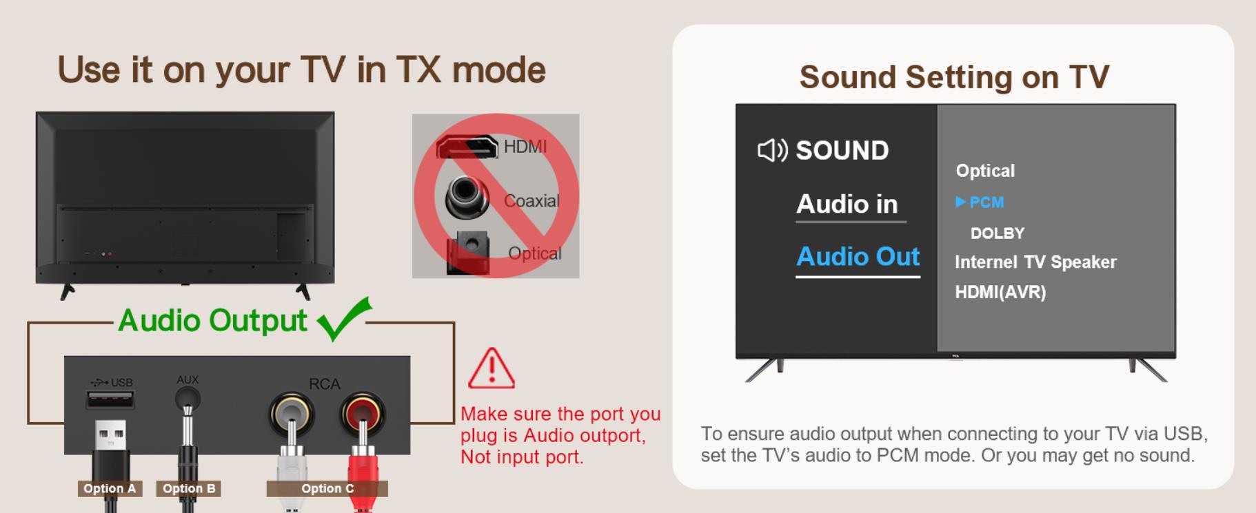 It needs to be pluged in. It doesn't include the adapter.