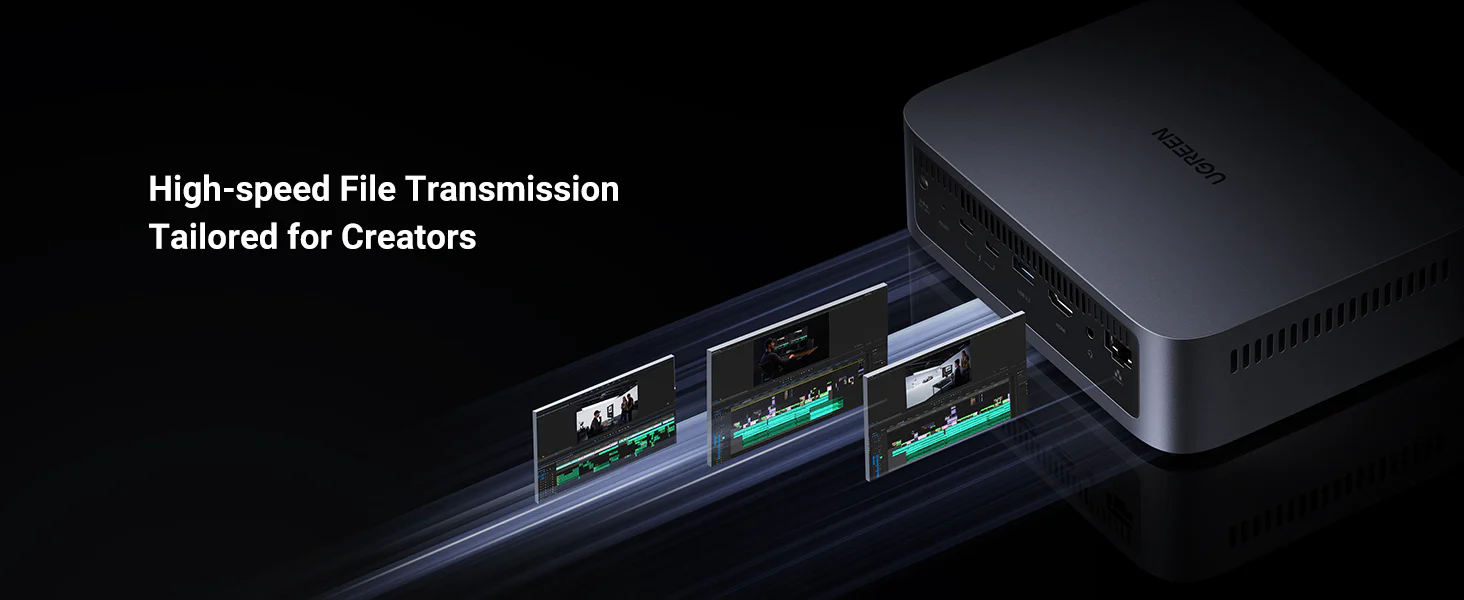 UGREEN NASync DXP480T Plus All-Flash Thunderbolt 4 NAS