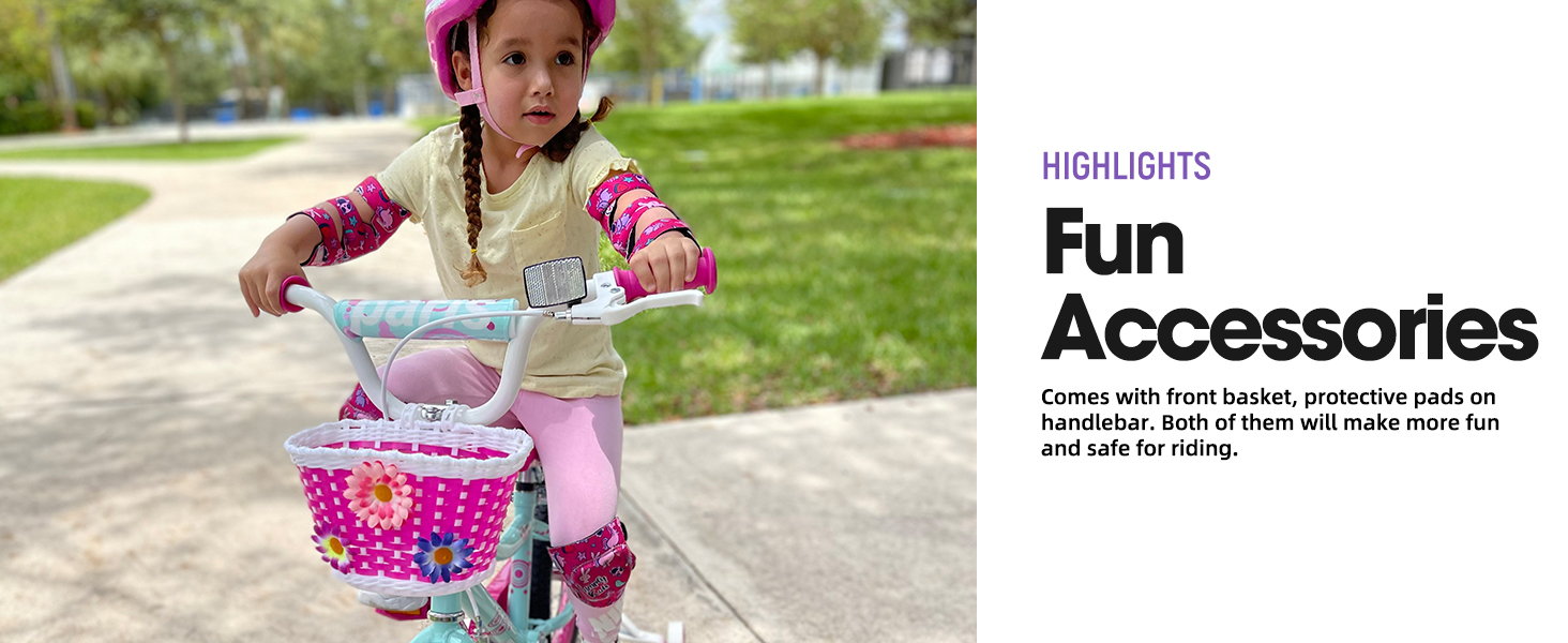 kids bike kids bicycle boys girls children training wheels