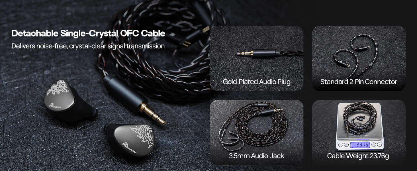 Single-Crystal OFC Cable