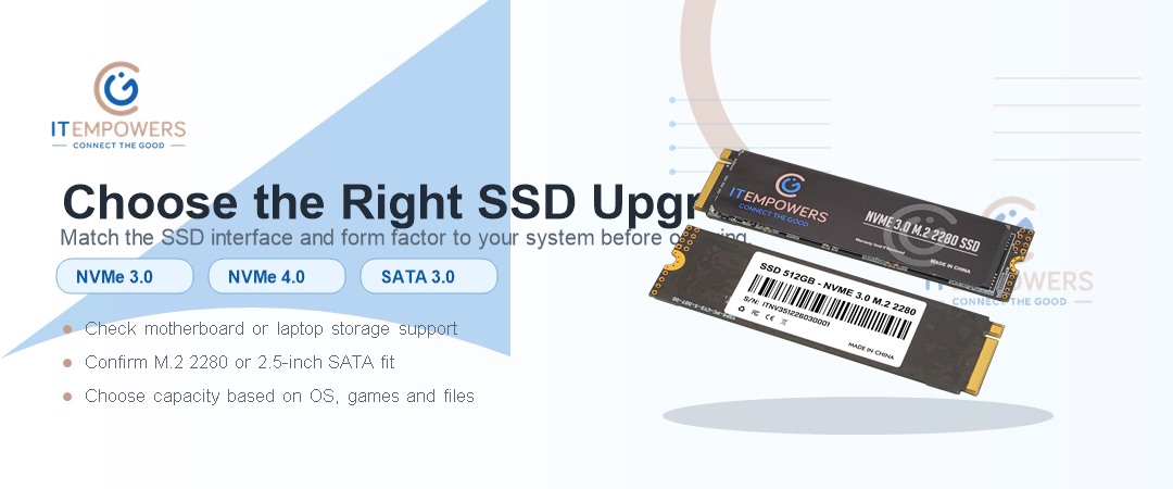 Choose Your SSD Upgrade