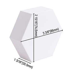 Hexagonal LED lights