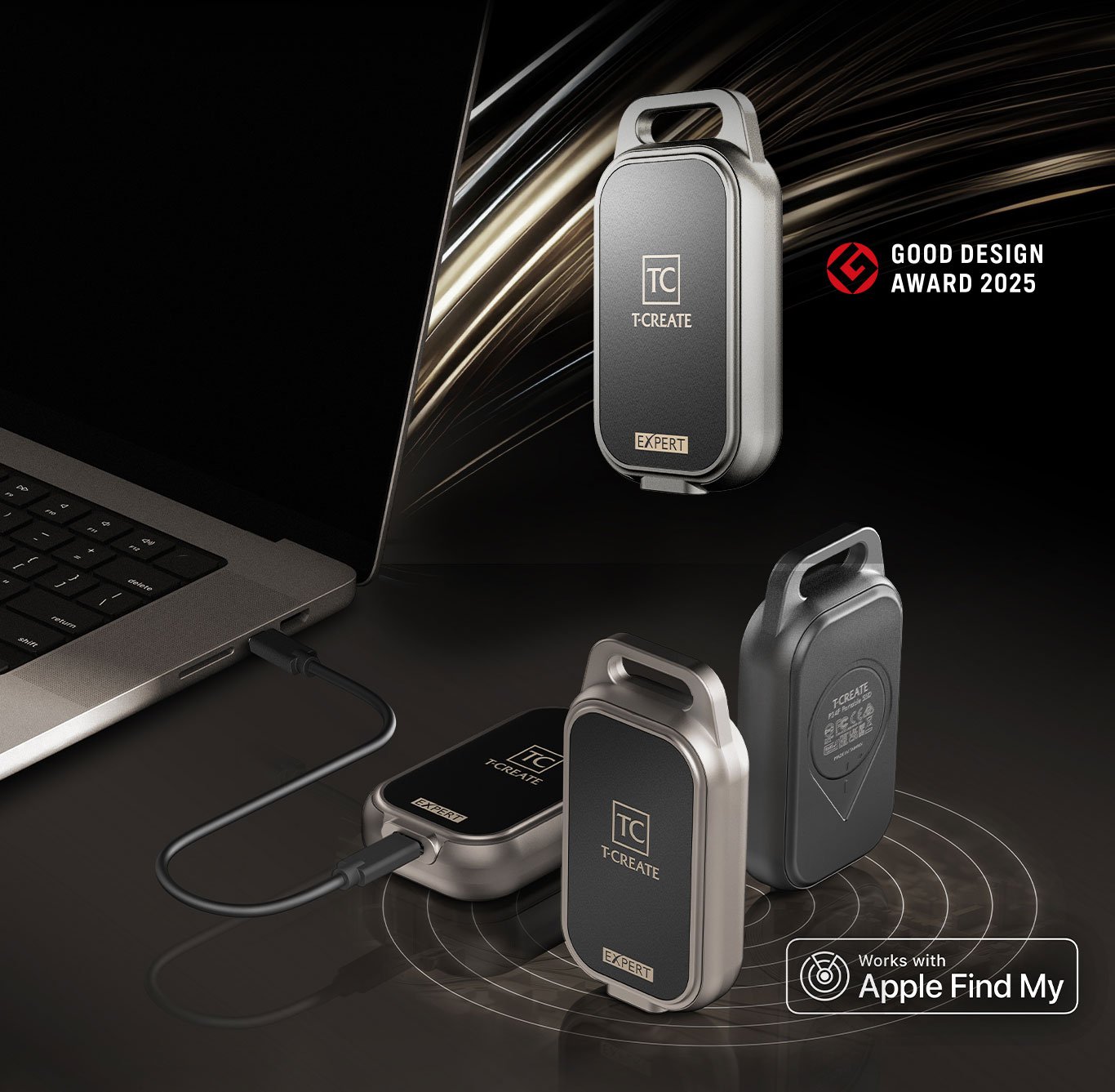 Team Group EXPERT P34F Find My External SSD