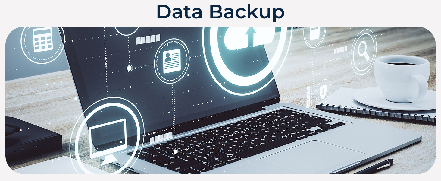 7-in-1 External Blu Ray Drive for Laptop, USB 3.0 & Type-C External CD DVD Drive