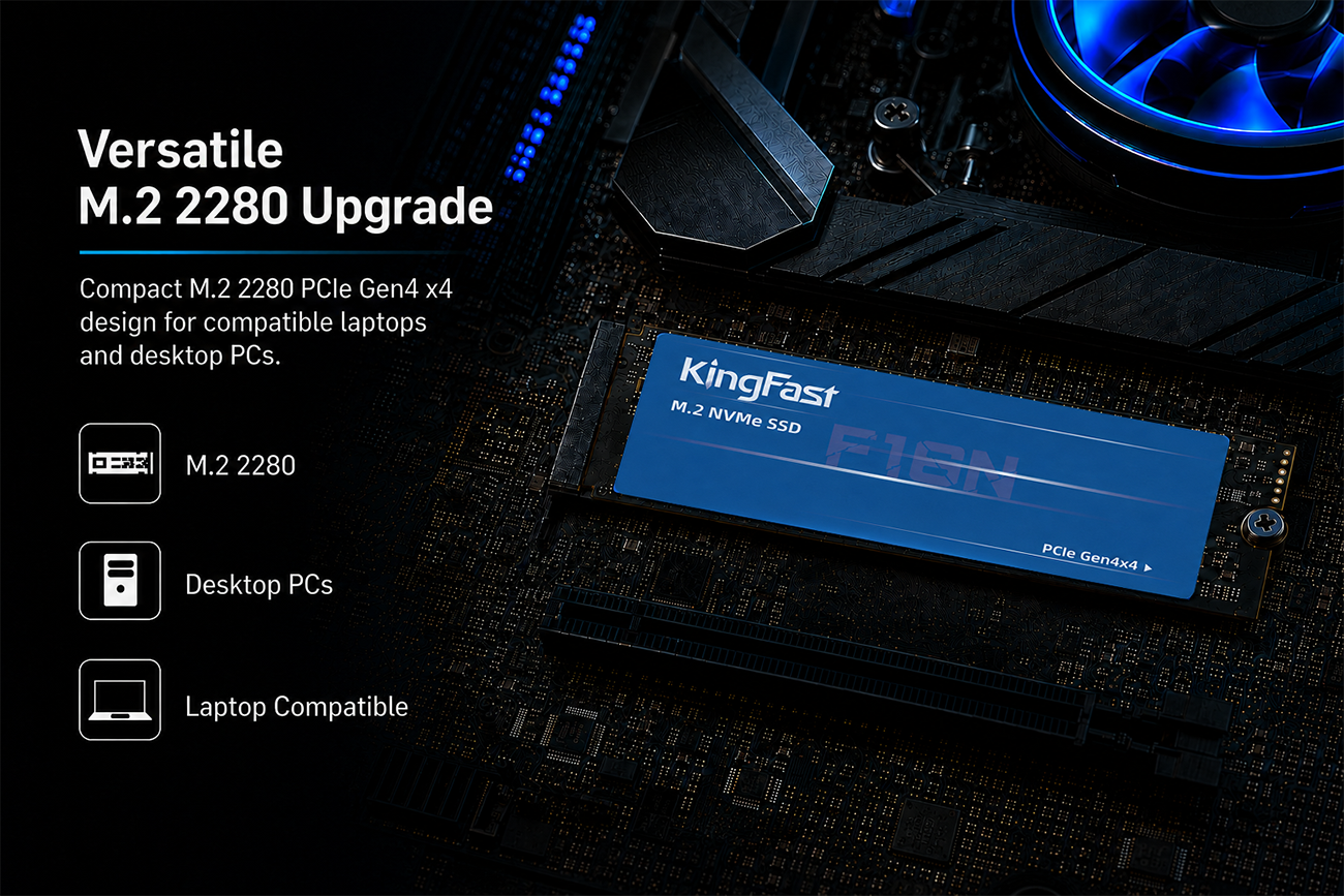 KingFast M.2 2280 PCIe 4.0 NVMe SSD