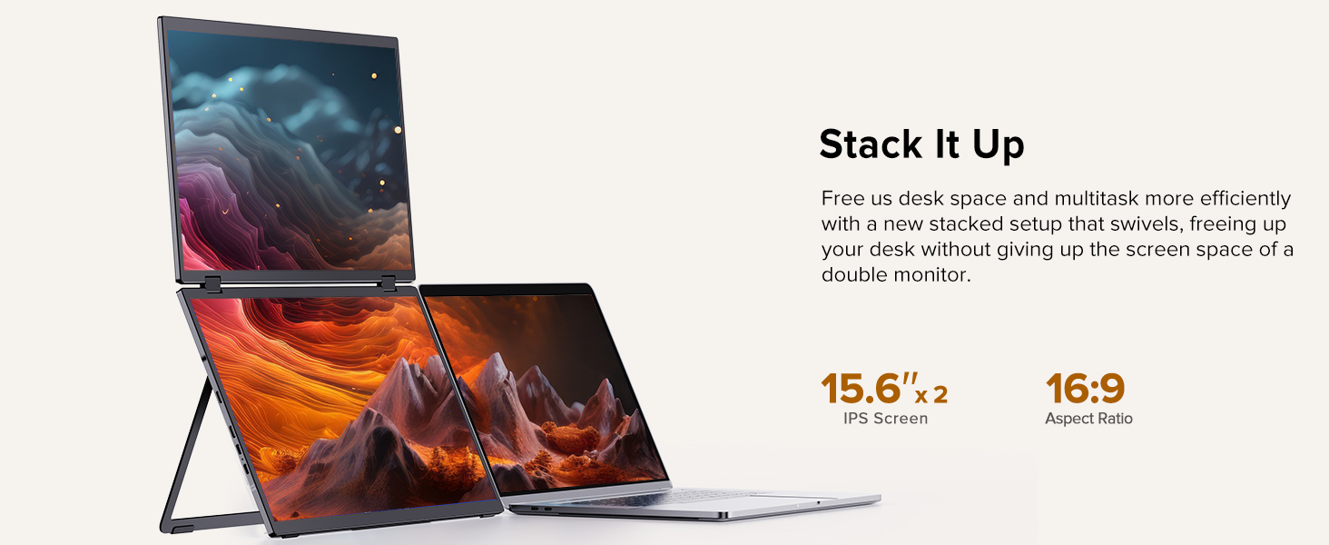 Dual Portable Monitor