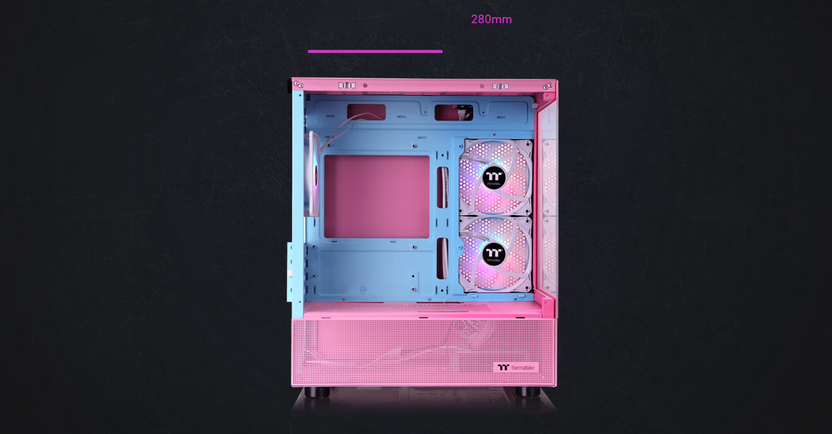 Thermaltake View 170 TG ARGB m-ATX Chassis