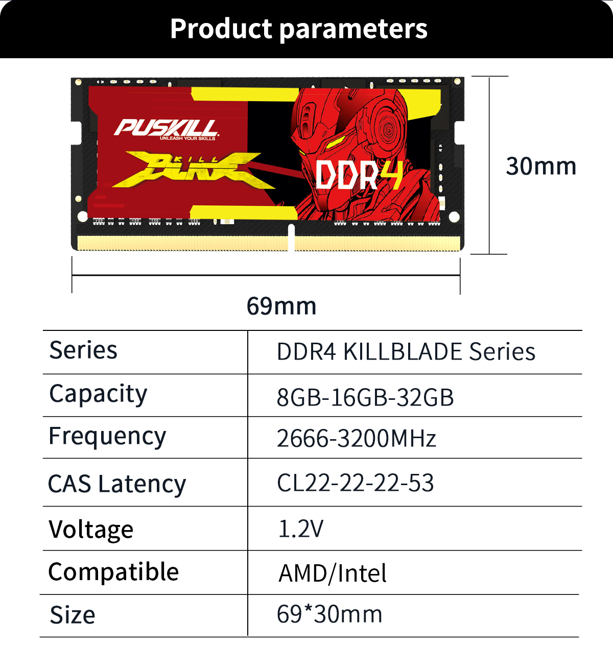 DDR4 Notebook Memory