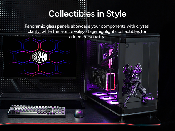 Cooler Master MasterFrame 360 Panorama ATX Mid-Tower PC Case