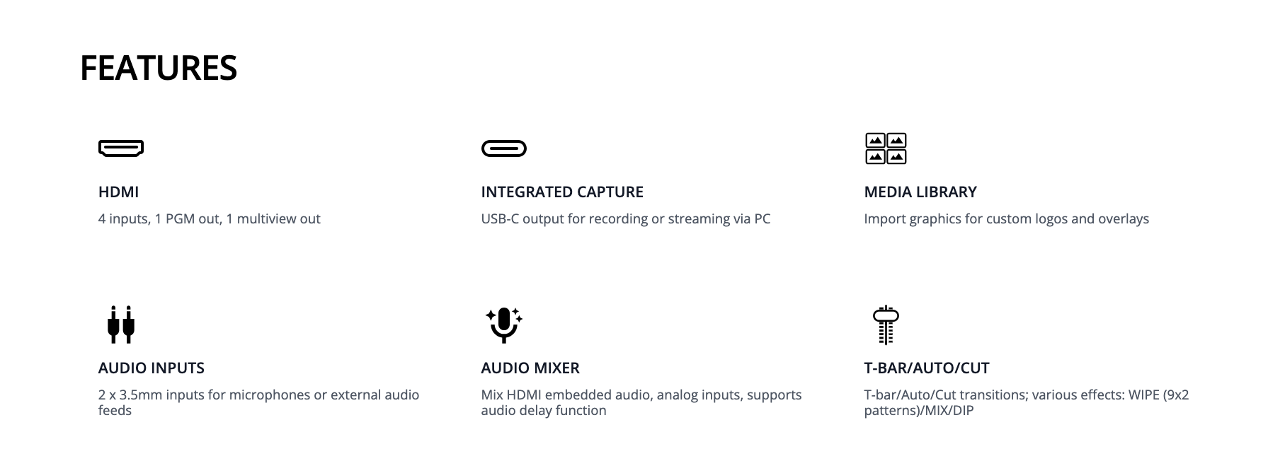 features