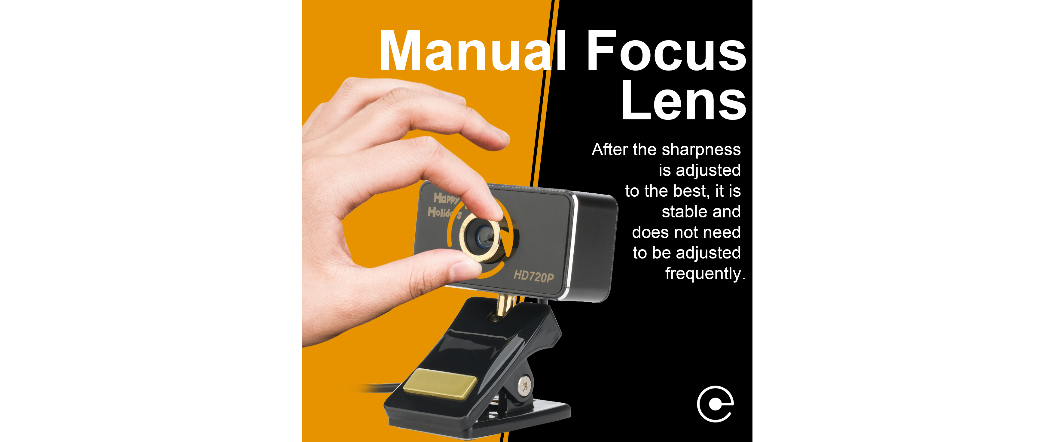 HD webcam manual focus lens,adjust clear image