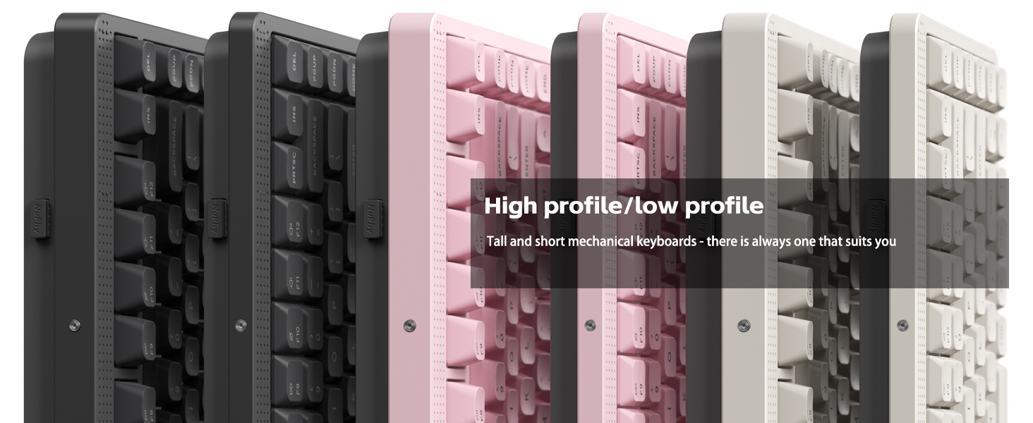 NuPhy Node75 High-Profile Wireless Mechanical Keyboard