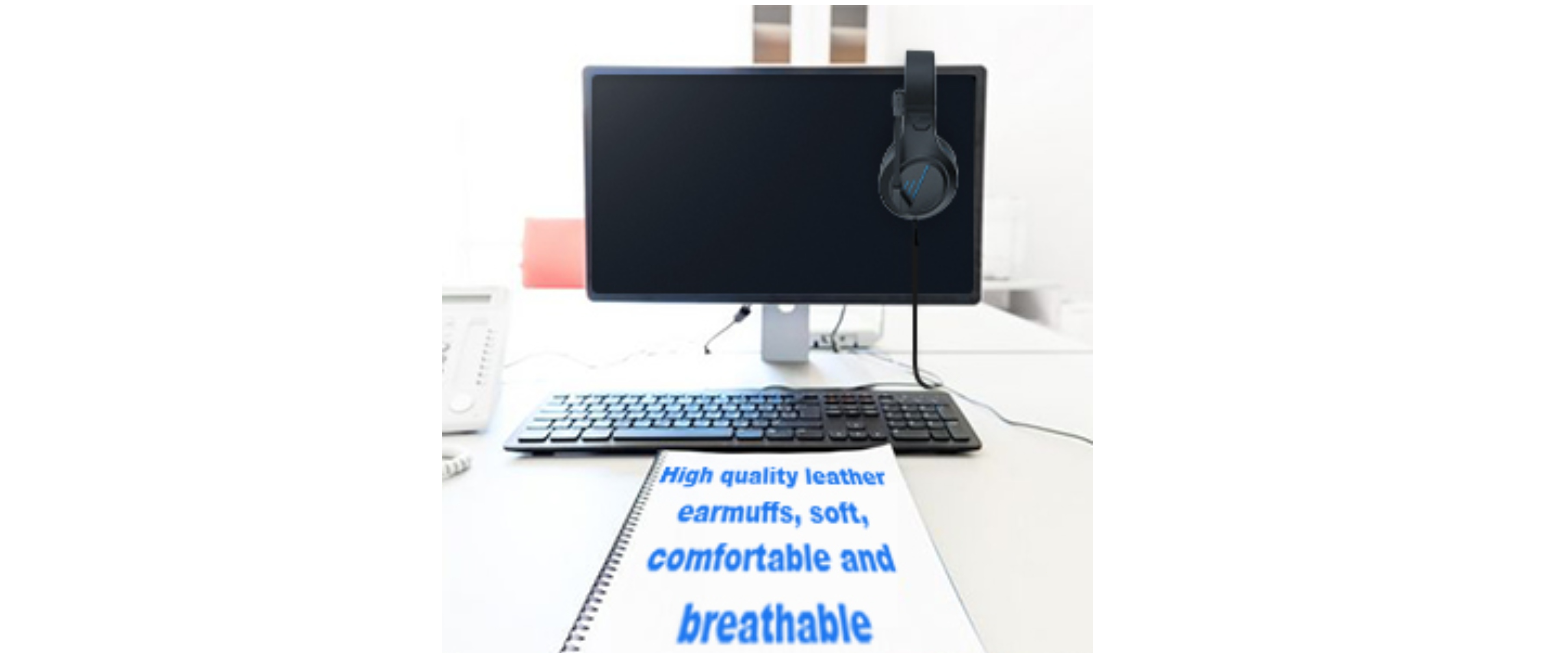 Anivia headset soft breathable earpads