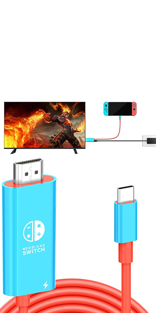 USB C to HDMI Adapter Cable for Nintendo Switch Dock