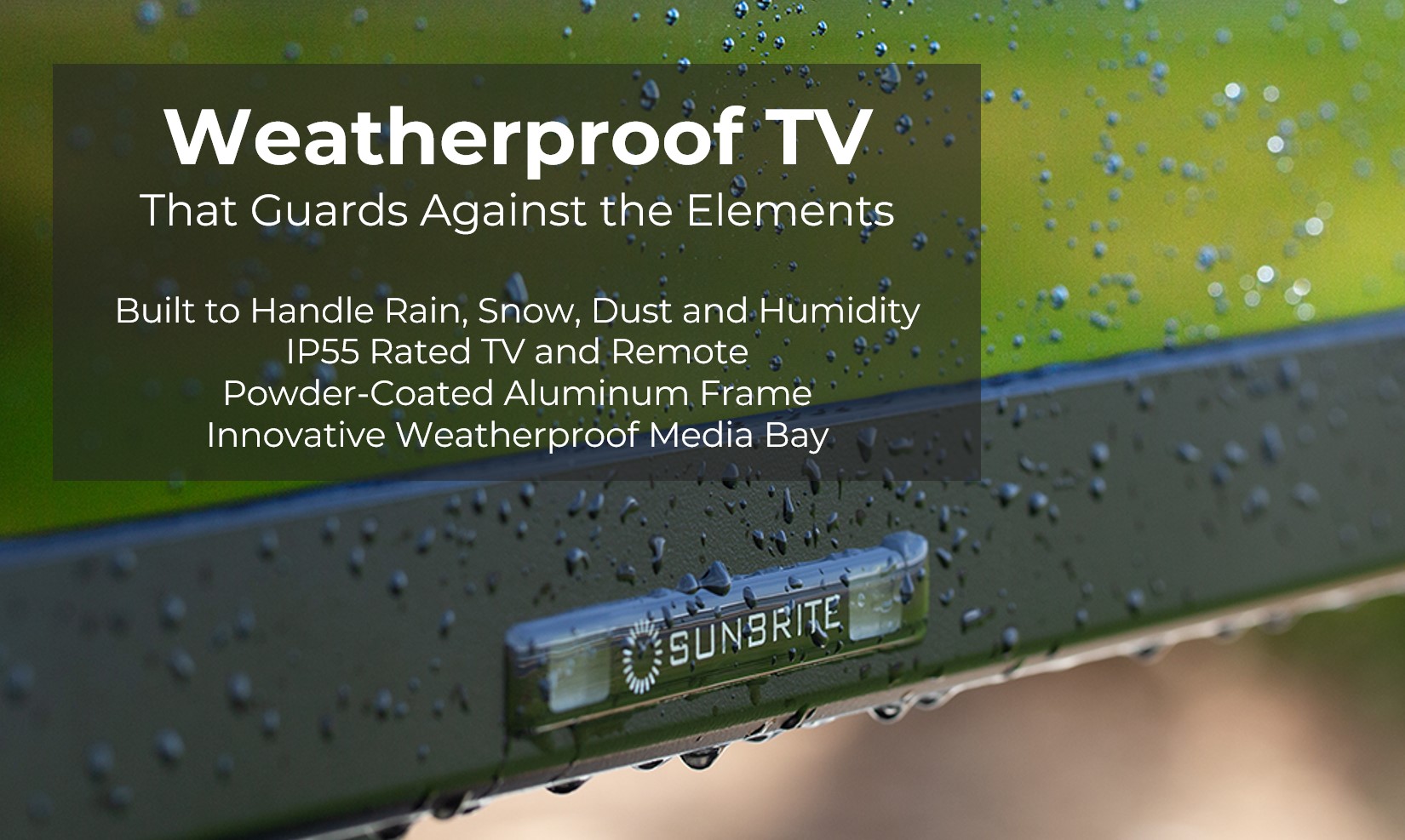Weatherproof - SunBrite Veranda 2 Full Shade Outdoor TV