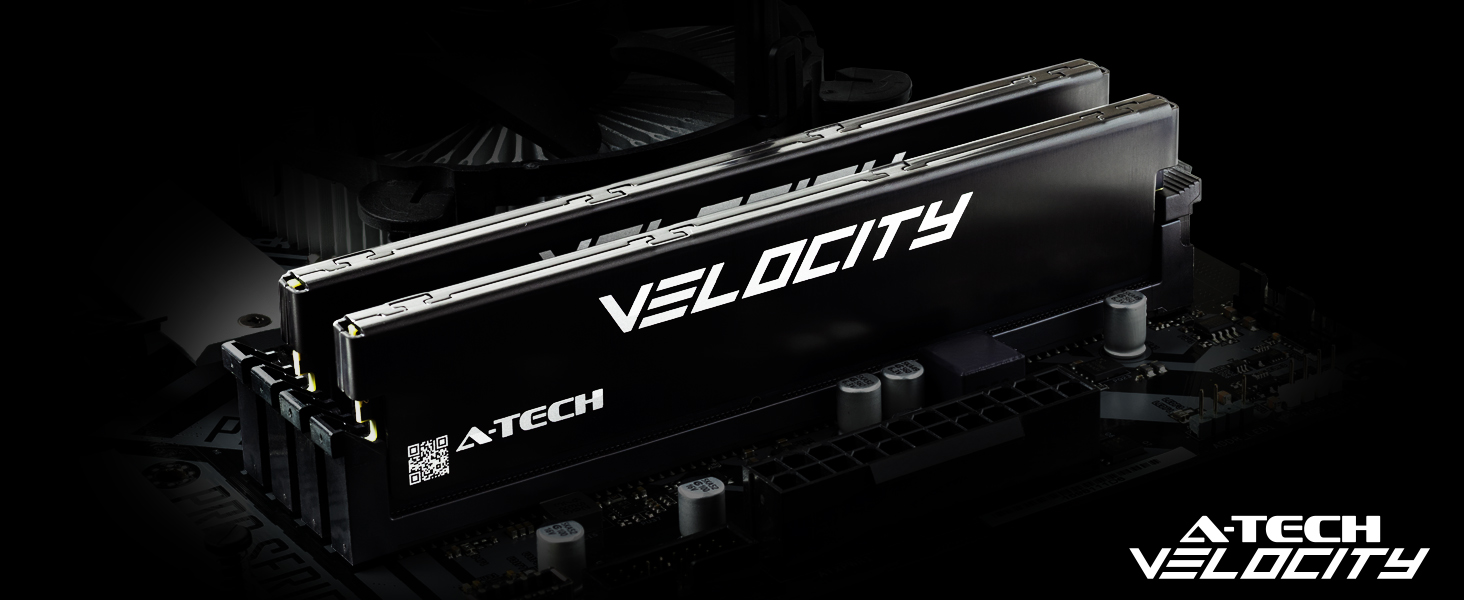 A-Tech Velocity Installed in a Motherboard