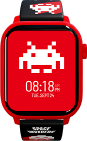 Space Invaders Retro Gaming Smart Watch