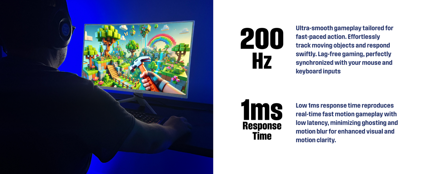 Westinghouse WC27RX6250W VA FHD Gaming Monitor