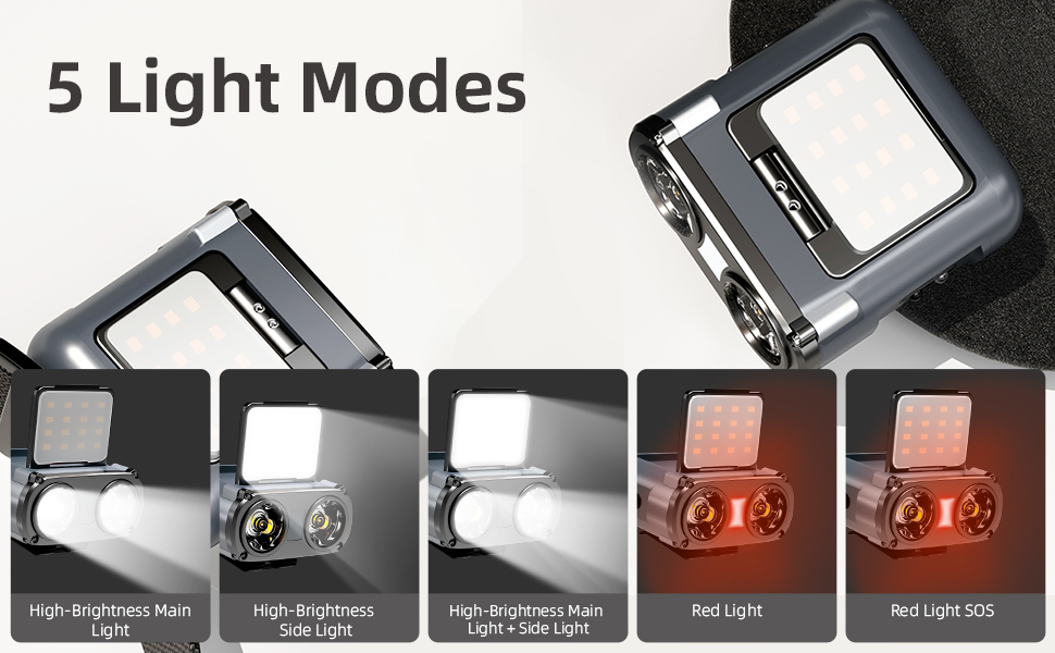 5 Light Modes
