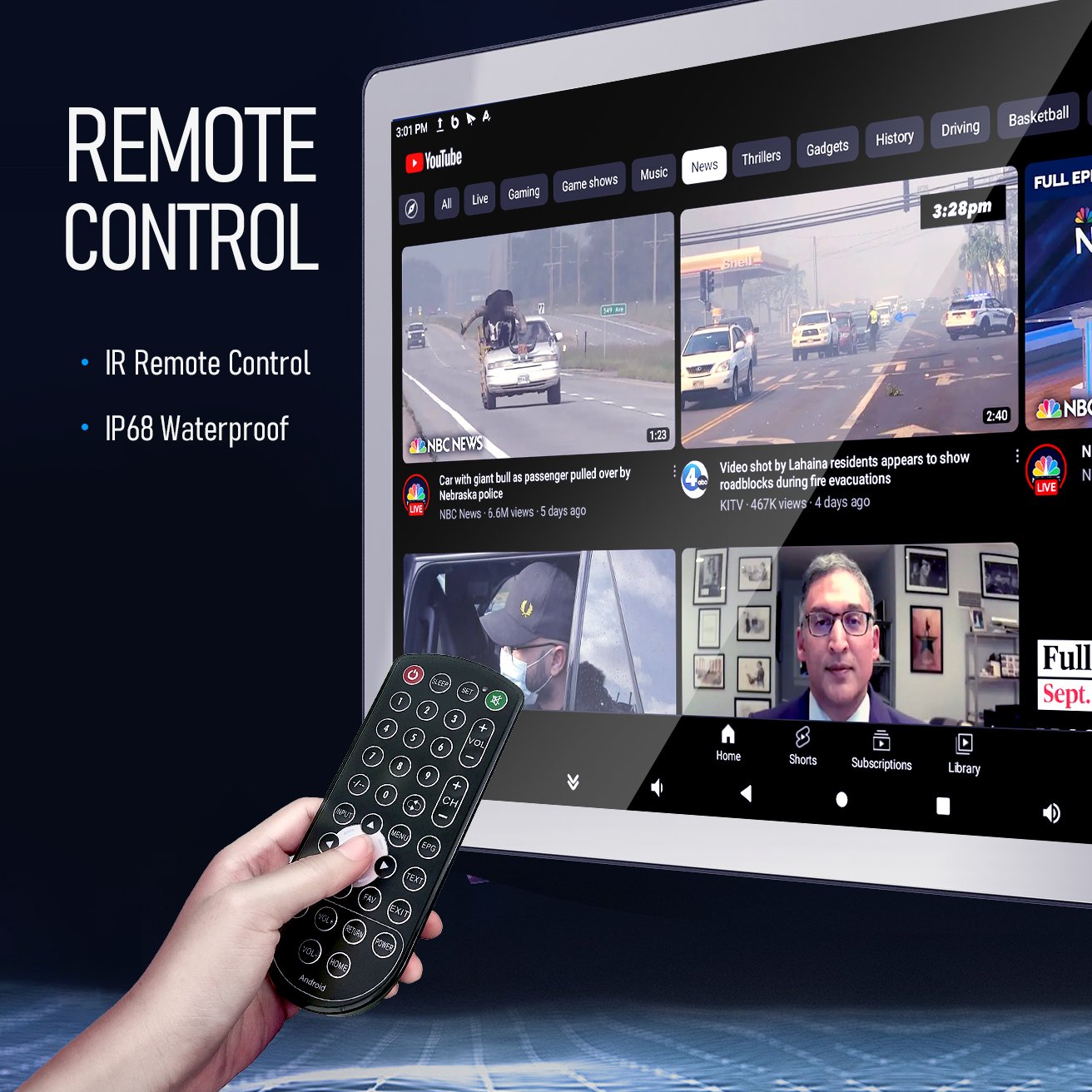 remote control TV