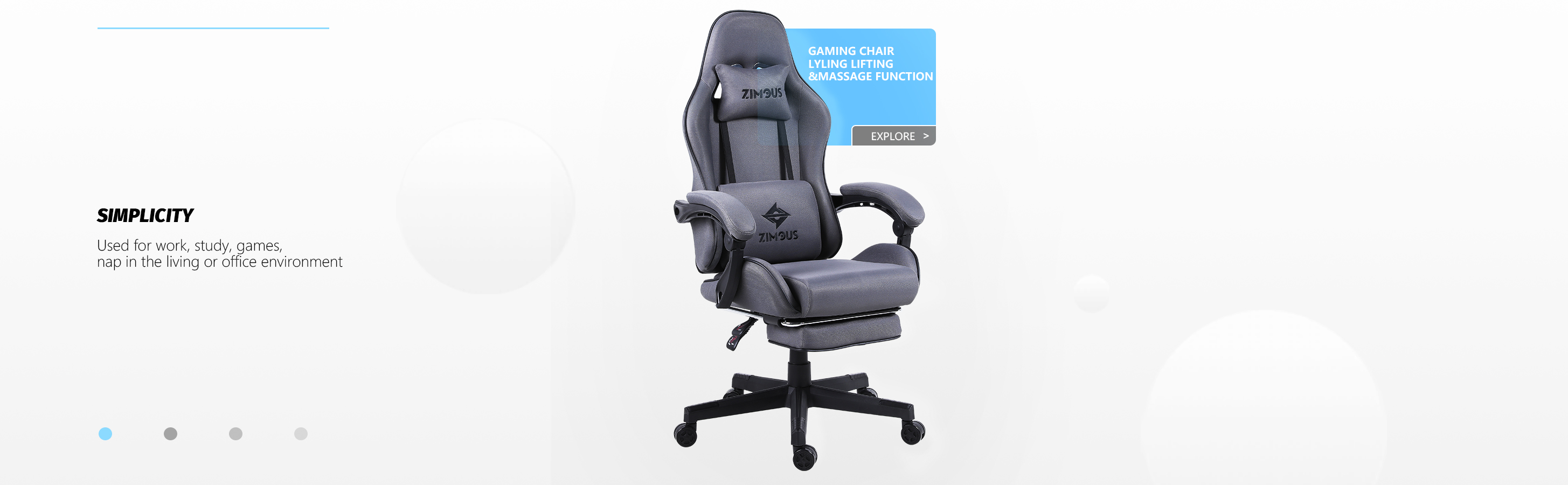 zimous gaming chair