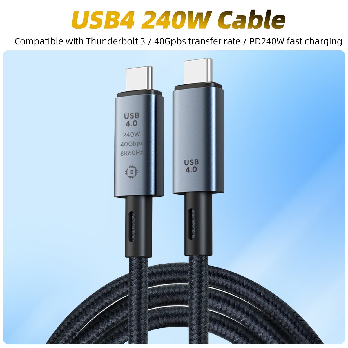 Thunderbolt 4 / USB 4 Cable