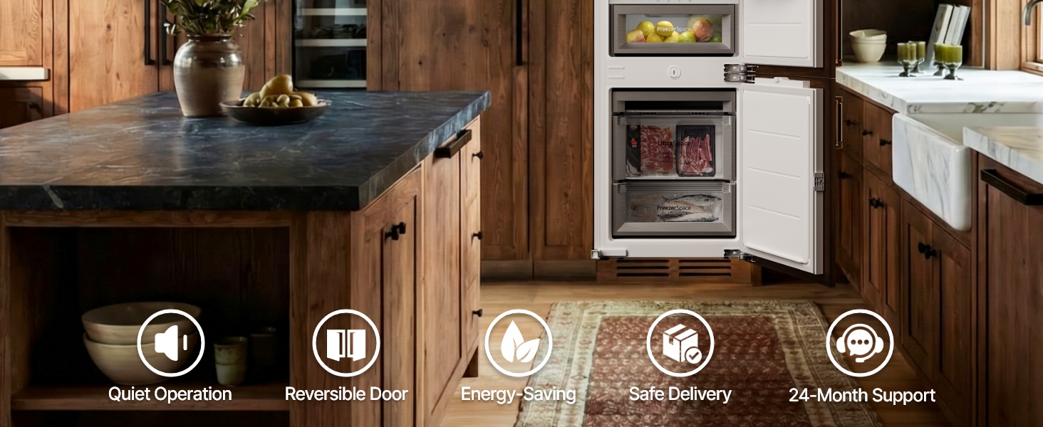 22" Panel Ready Refrigerator