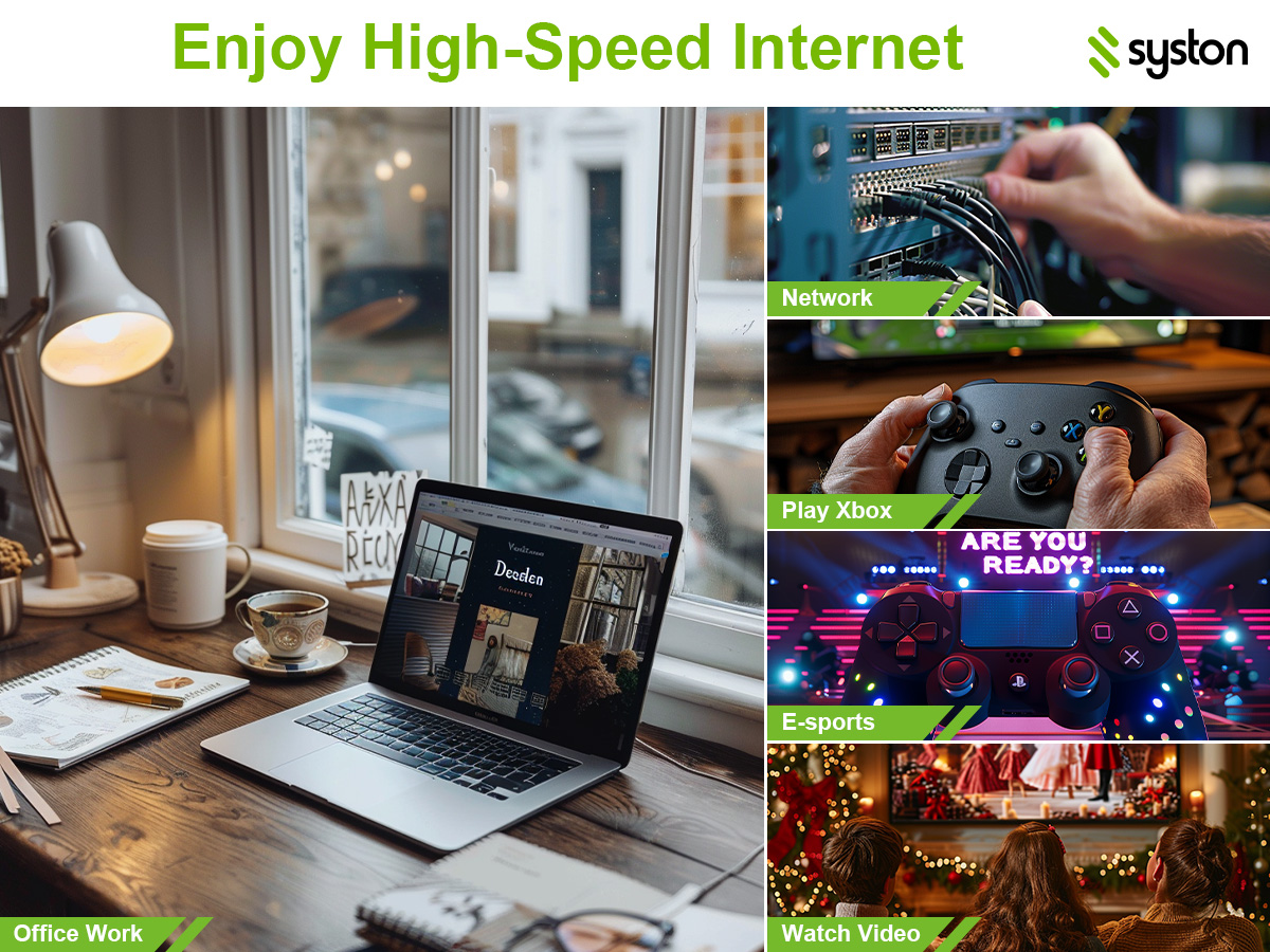 cat 5e Enjoy High-Speed Internet
